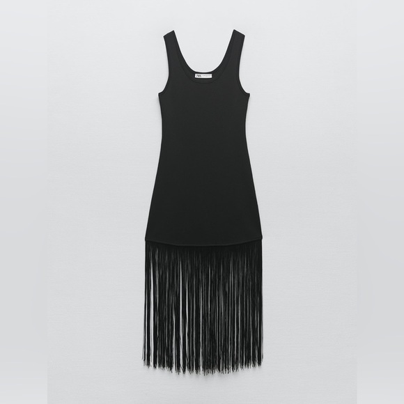 KNIT FLAPPER DRESS - Picture 1 of 4